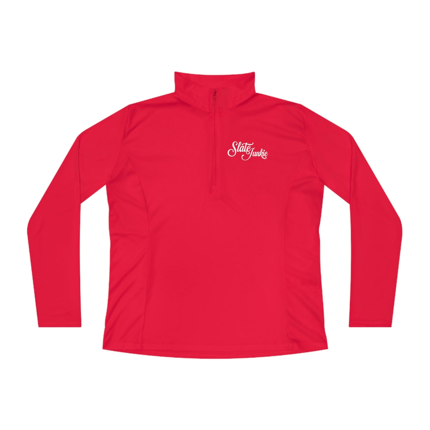 Womens Quarter Zip Pullover - *Message for custom back