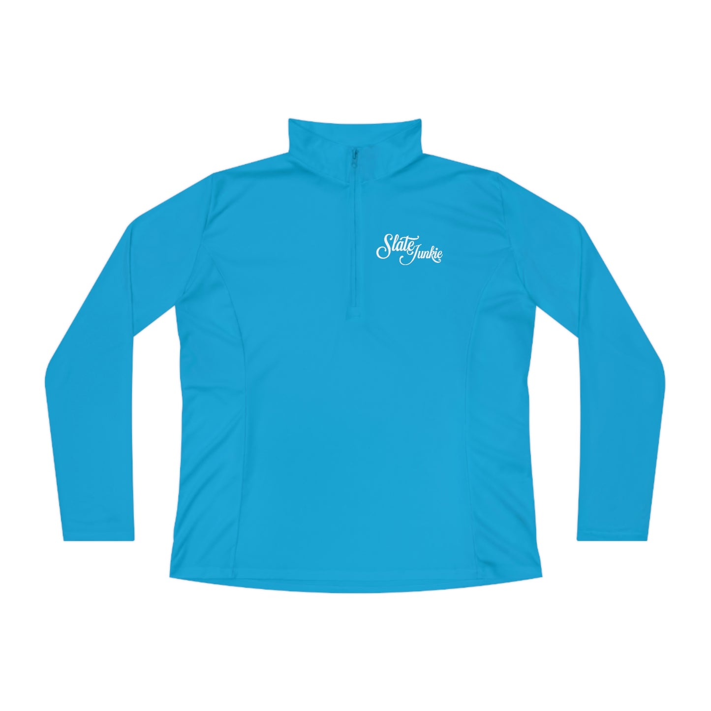 Womens Quarter Zip Pullover - *Message for custom back