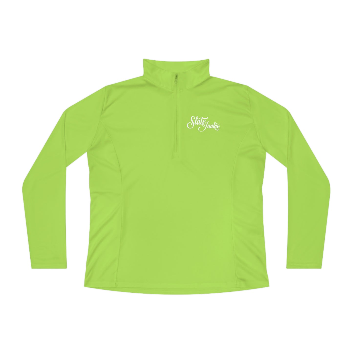 Womens Quarter Zip Pullover - *Message for custom back