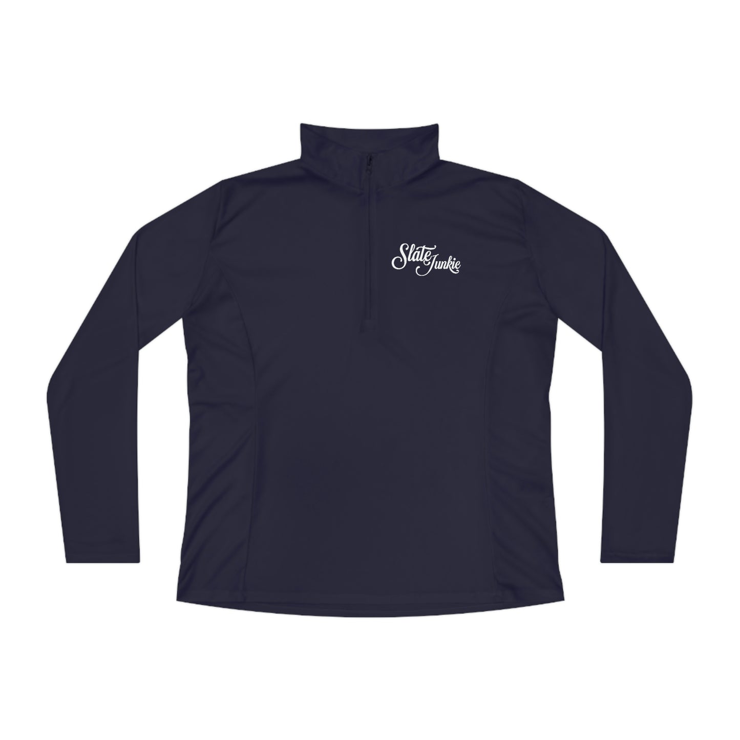 Womens Quarter Zip Pullover - *Message for custom back